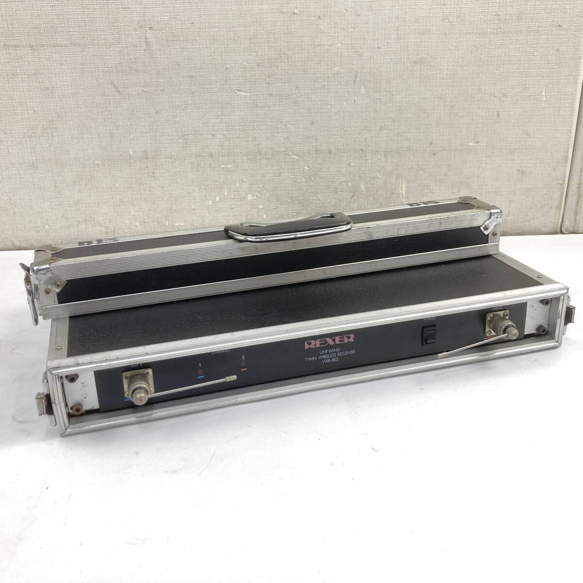 REXER VXR-802 レクサー ツインワイヤレスレシーバー 【現状販売品】 26F 北KI3