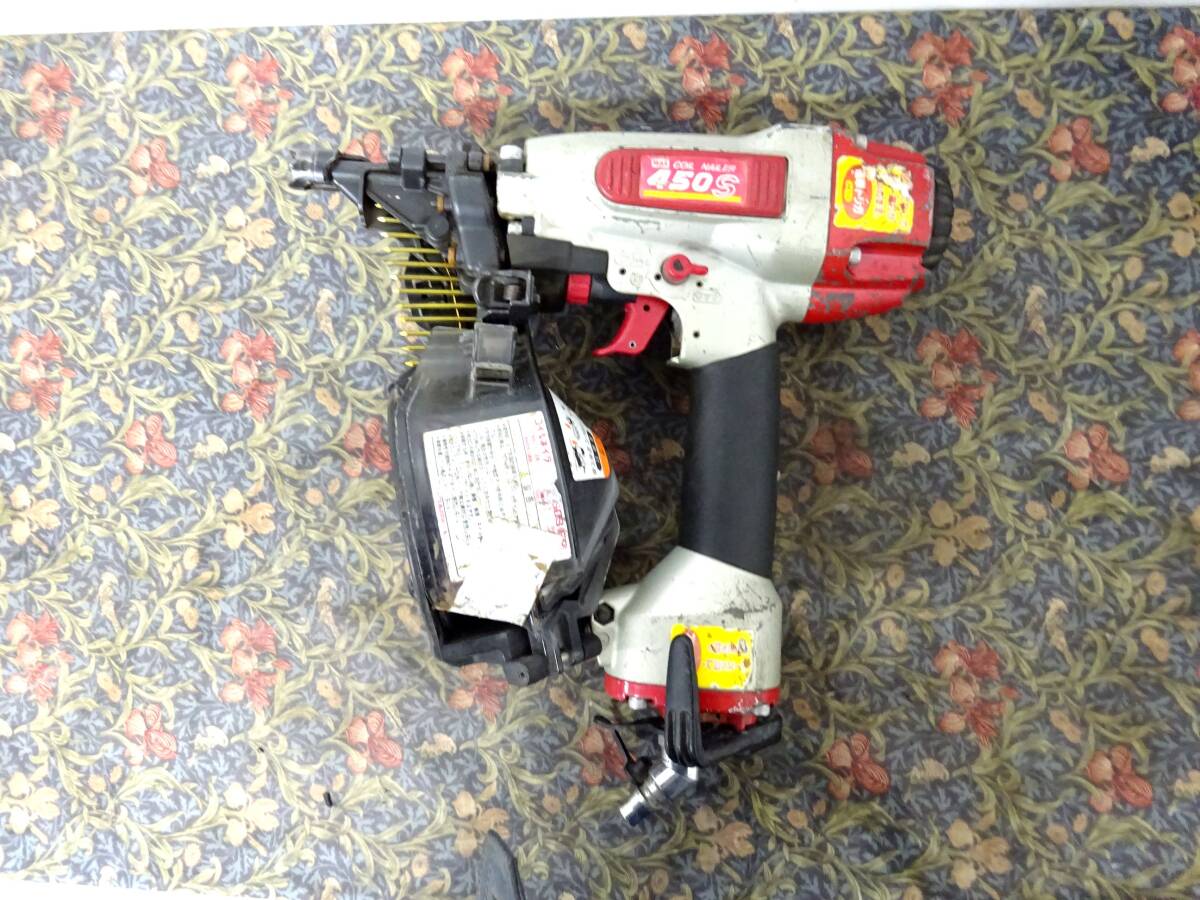 試し打ちOK MAX マックス 常圧 コイルネイラ 釘打ち機 CN-450S(FP) エア釘打ち