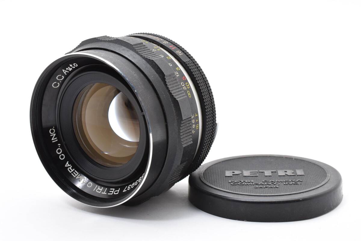 【並品】 Petri ペトリ 55mm F1.8 ペトリマウント 一眼カメラ用 レンズ【動作確認済み】 #2906953