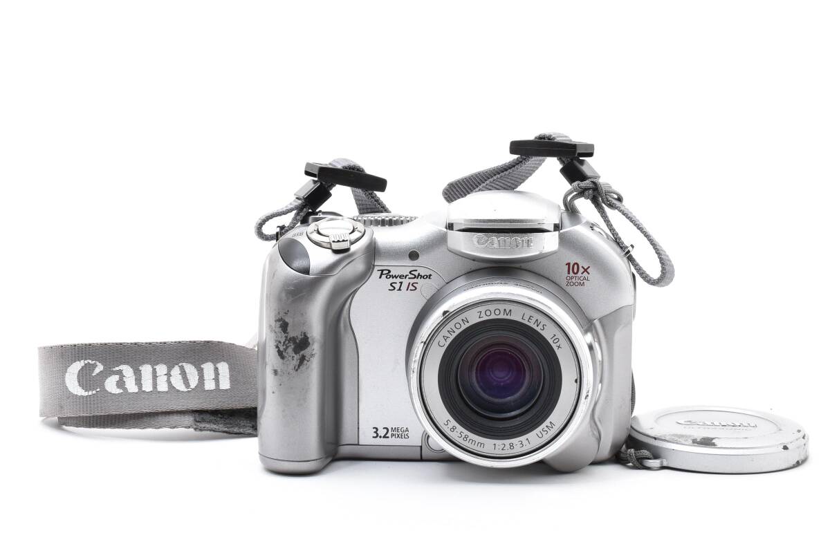 Canon キヤノン PowerShot S1 IS パワーショット シルバー コンパクト デジタルカメラ 【現状品】 #2913875