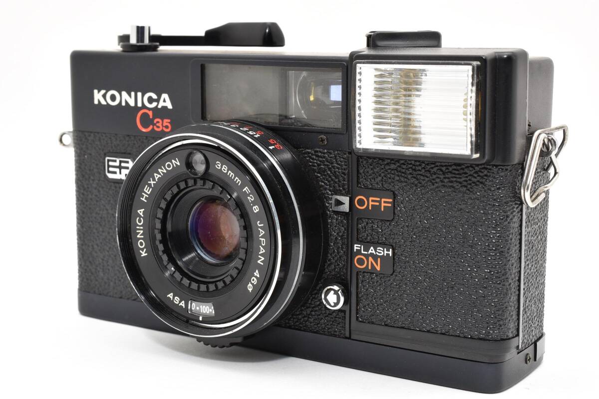 KONICA コニカ C35 コンパクトフィルムカメラ【現状品】 #2914040