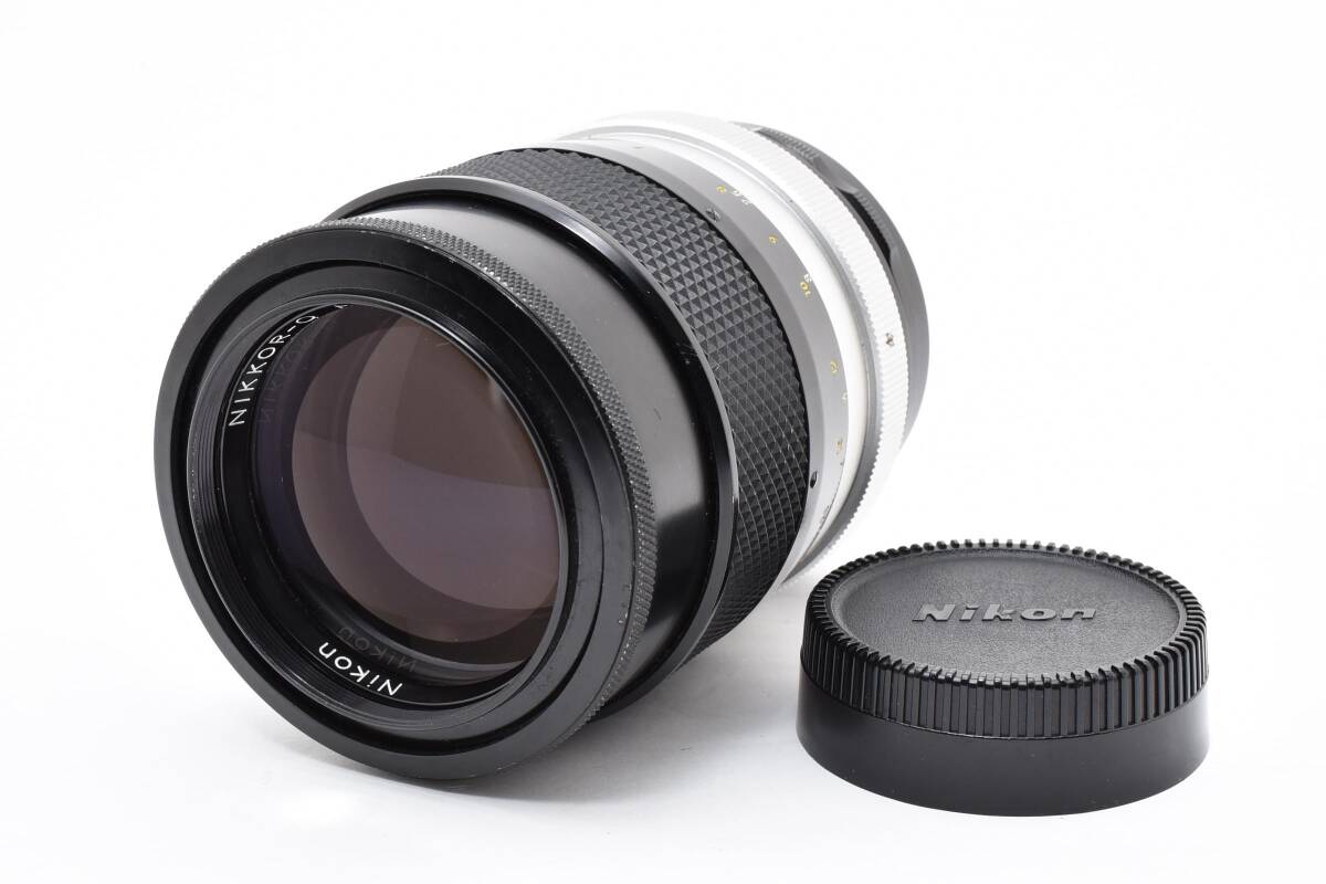 【並品】 Nikon ニコン nikkor-Q 135mm F2.8 一眼レフフィルムカメラ用レンズ 【動作確認済み】 #2934801