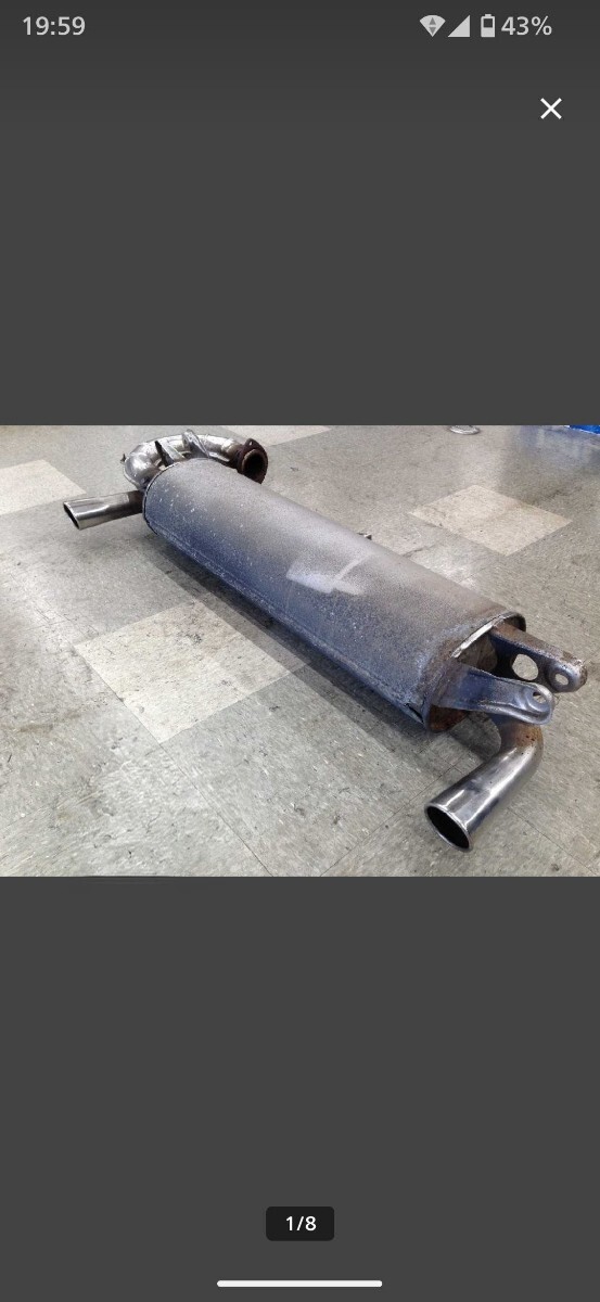 MR2 SW20 NA用 3S-GE 純正マフラー　MR-2