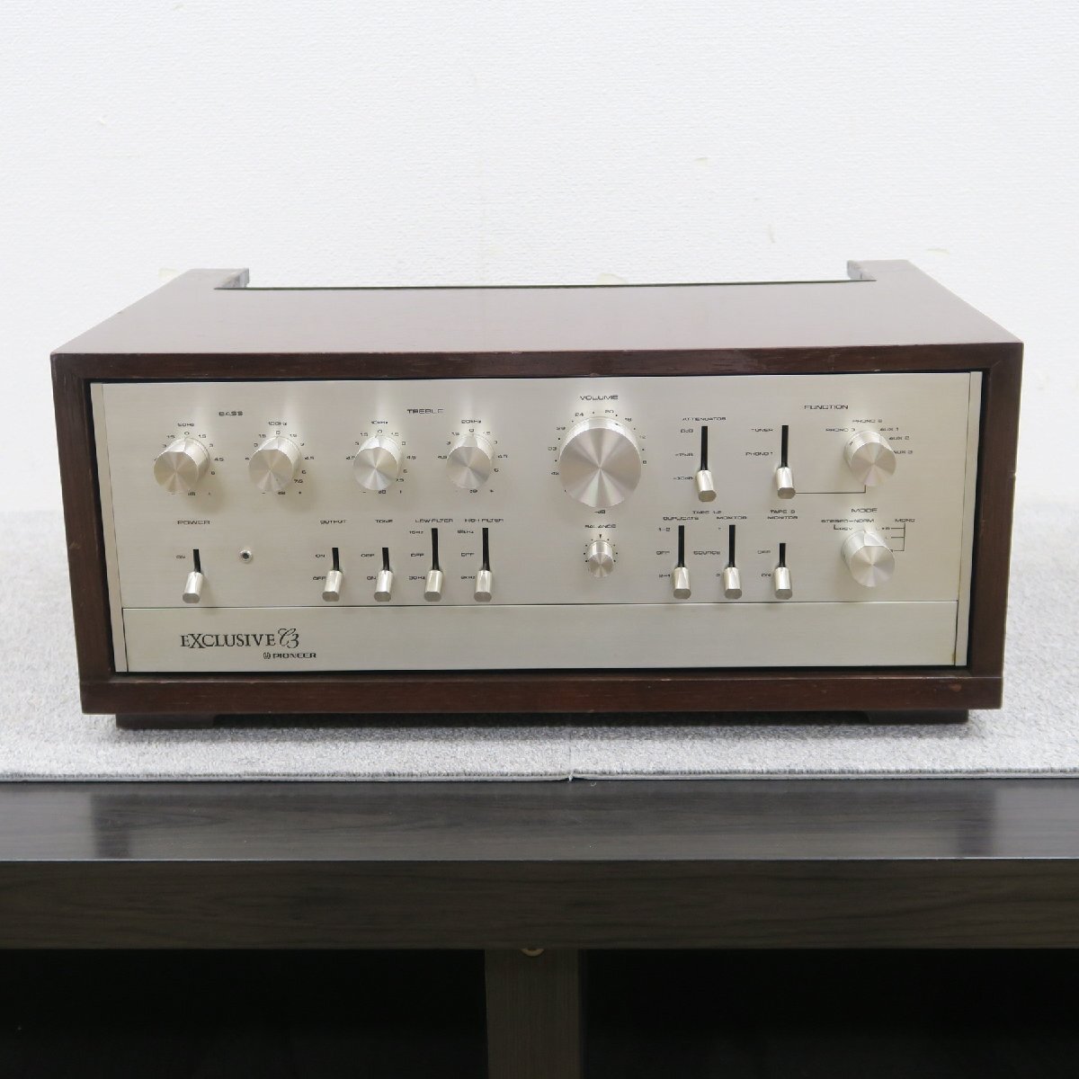 【ジャンク】Pioneer Exclusive C3 プリアンプ パイオニア @60352