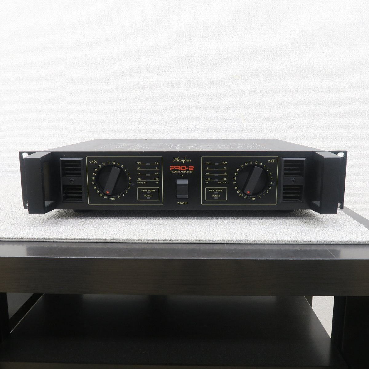 【現状】Accuphase PRO-2 パワーアンプ アキュフェーズ @60291