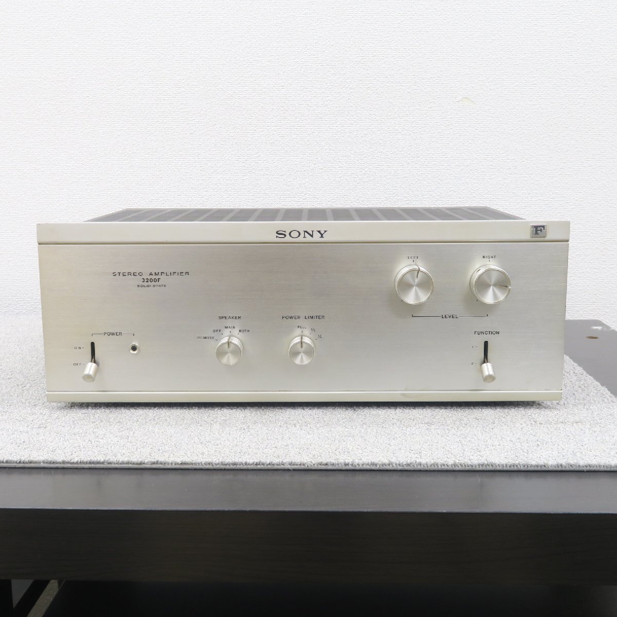 【ジャンク】SONY TA-3200F パワーアンプ ソニー @60322