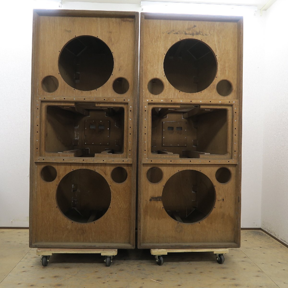 【ジャンク】REY AUDIO ME1800V エンクロージャーペア レイオーディオ @56961