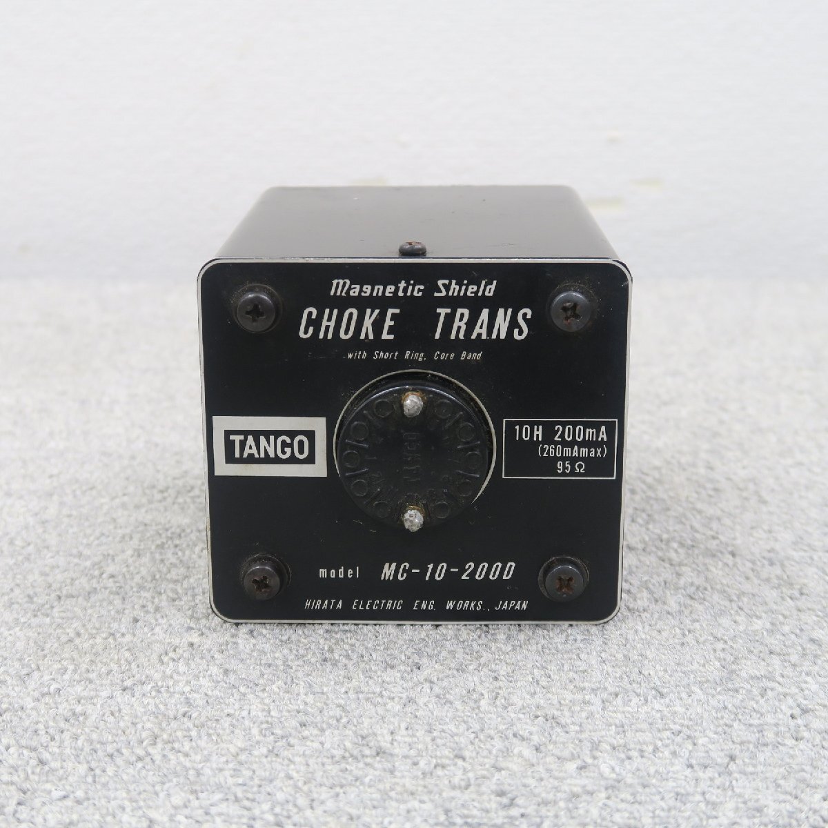 【現状】TANGO MC-10-200D トランス タンゴ @60458