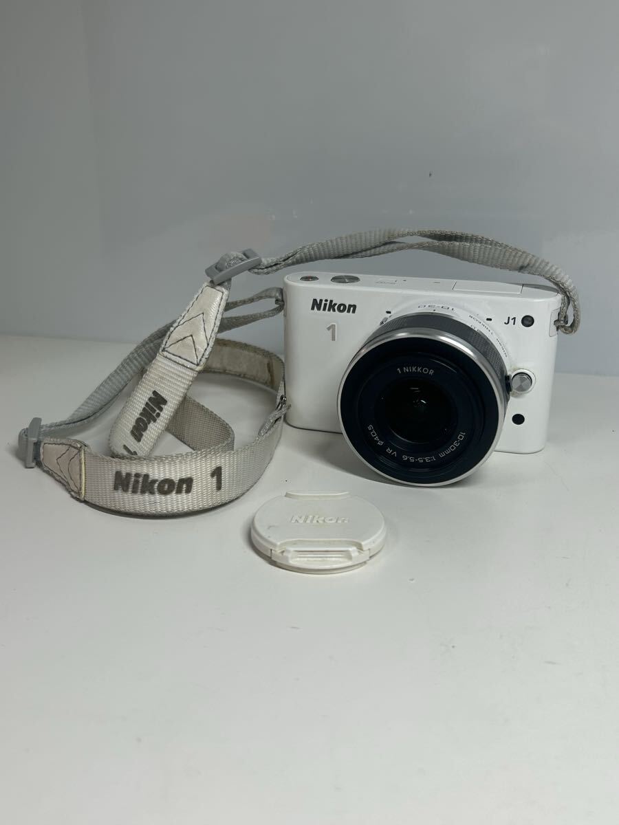 170【現状品】 Nikon 1 J1 ミラーレス一眼カメラ ニコン デジタルカメラ 本体 ズームキット ジャンク 動作未確認 中古 1円～