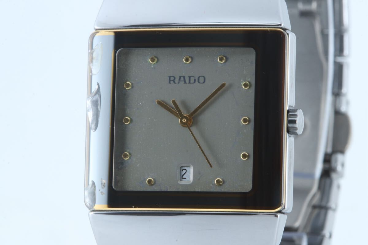 RADO ラドー Diaster ダイヤスター ハイテックセラミック 152.0332.3 腕時計 クォーツ QZ mens 