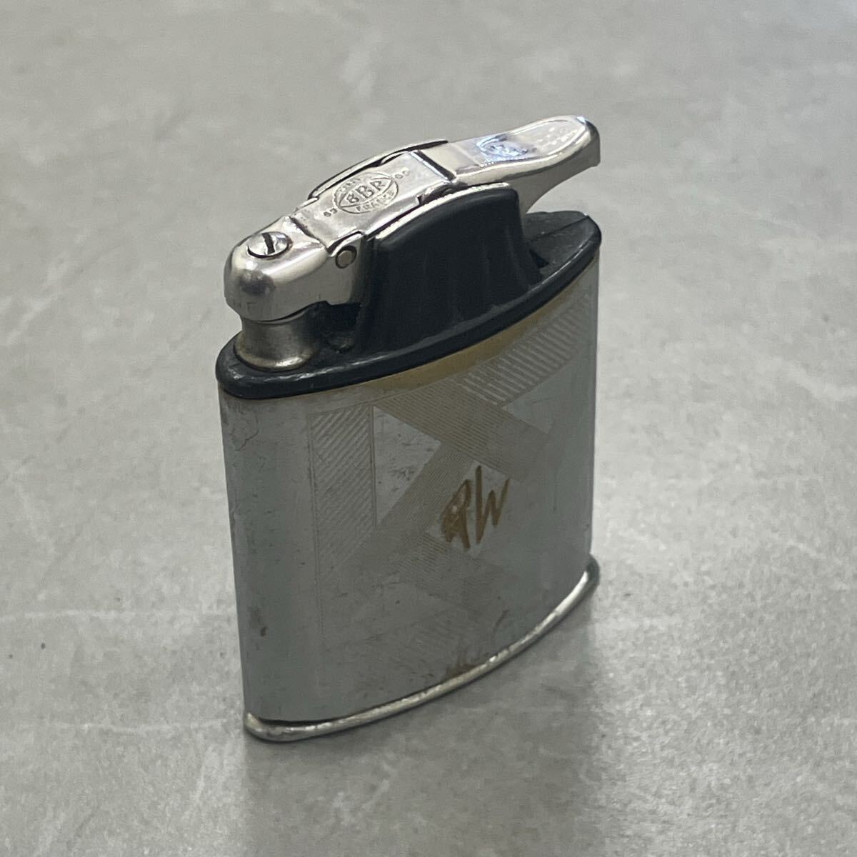THORENS トーレンス オイルライター ヴィンテージ品 シルバー×ブラック 喫煙具