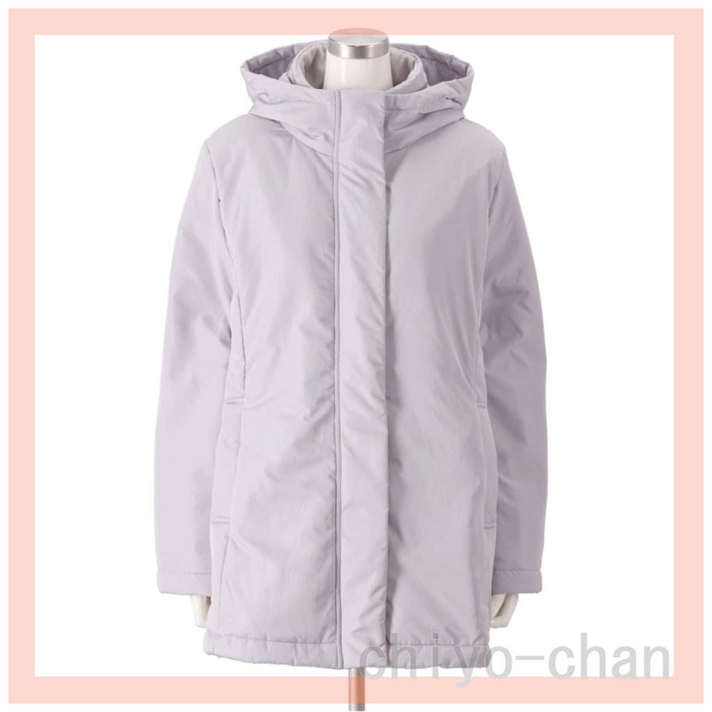 QVC-735047 492 3020　Ｐｒｏｖａｄｏｒサーモシールド保温＆ａｍｐ；撥水暖かインサレーションコート　シルバー／3L