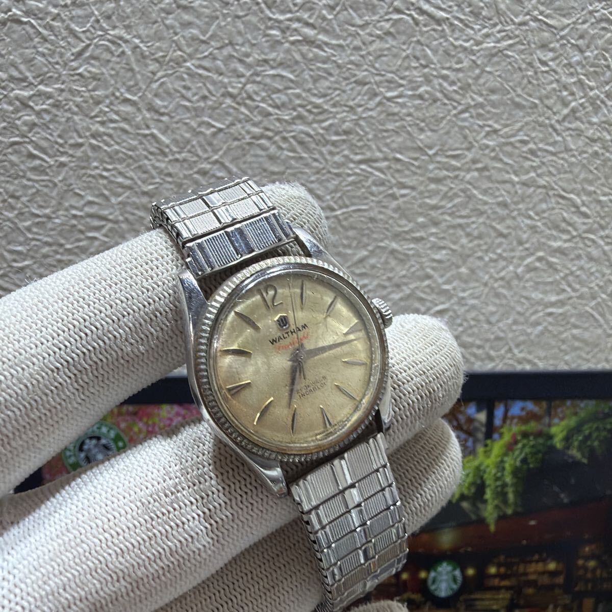 WALTHAM 腕時計 自動巻き　稼動品