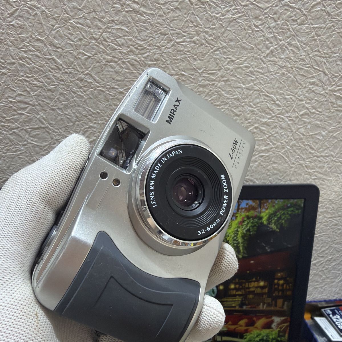 MIRAX ミラックス　Z-60W コンパクトフィルムカメラ　通電シャッター確認済み