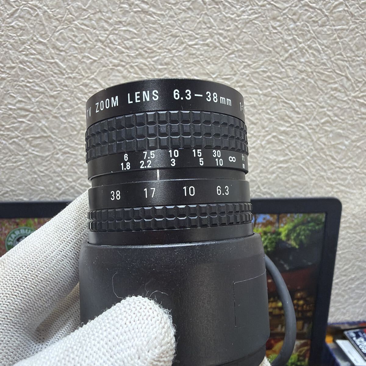 COSMICAR/PENTAX TV ZOOM LENS 6.3-38mm 1:1.2 綺麗