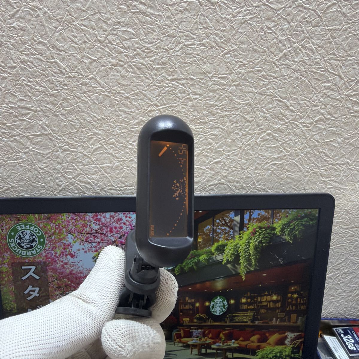 micauber MW-2058 クリップ式チューナー　電池新品　