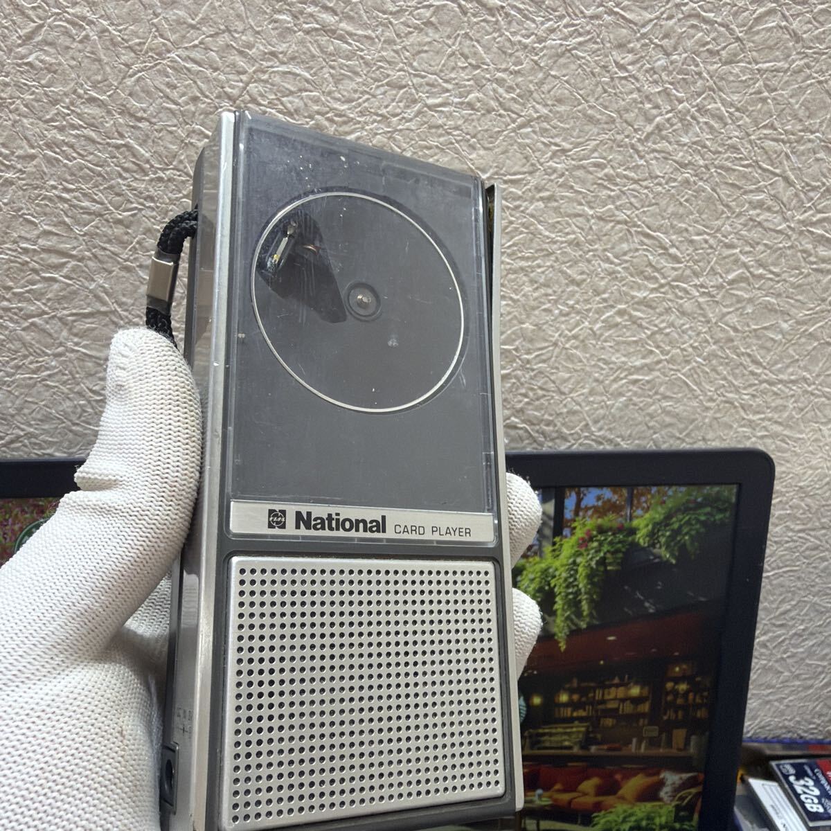 National ナショナル　KX-501　カード プレーヤー　松下電器　現状品