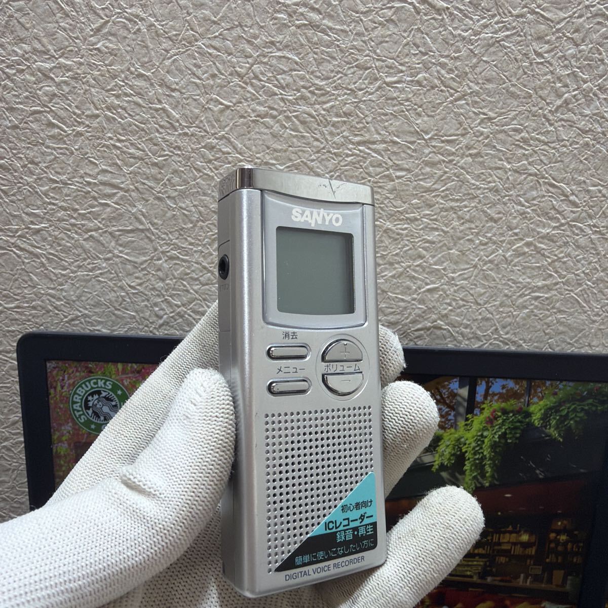 SANYO ICR-B30 ICレコーダー ボイスレコーダ　動作品