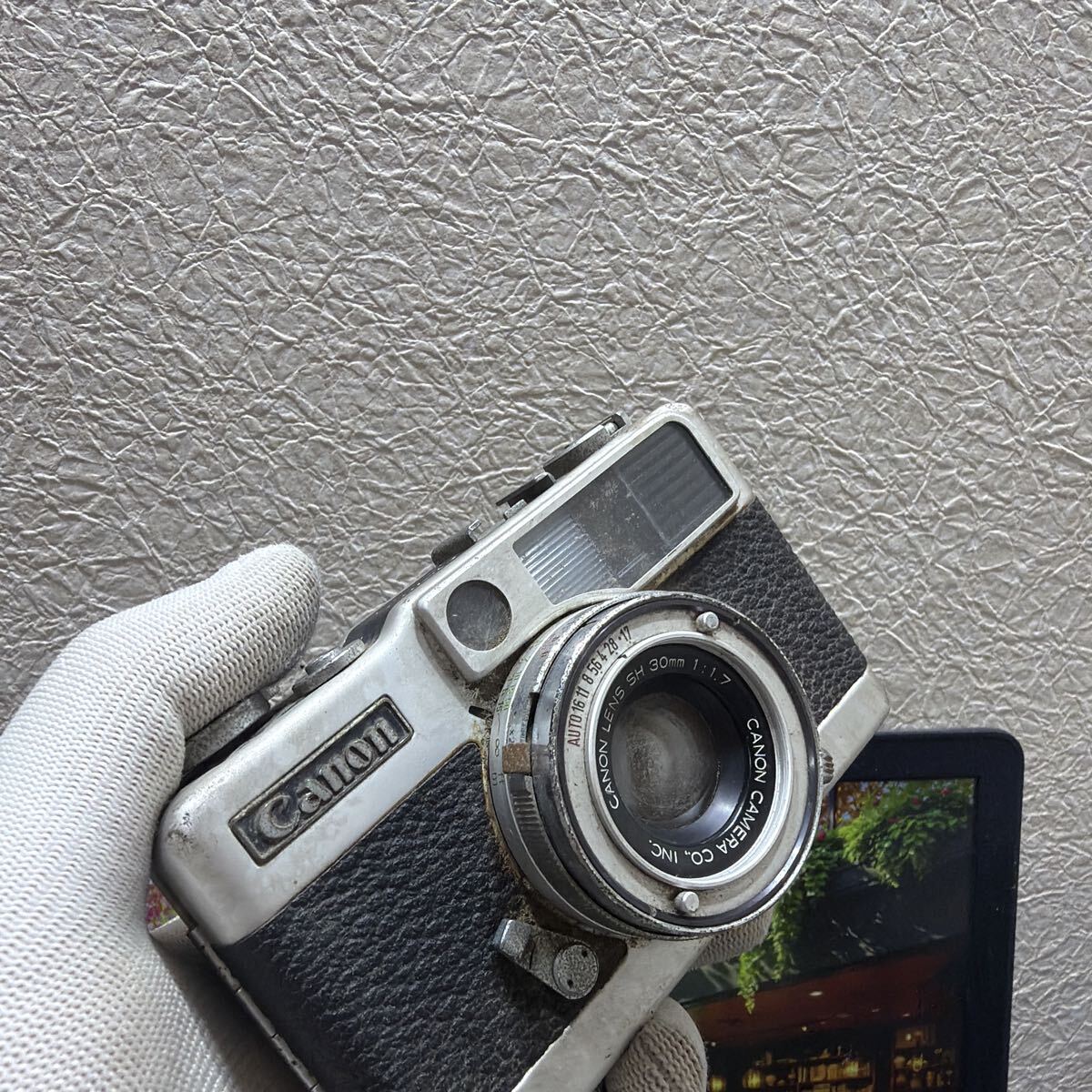 Canon キヤノン Demi EE17 フィルムカメラ　現状品