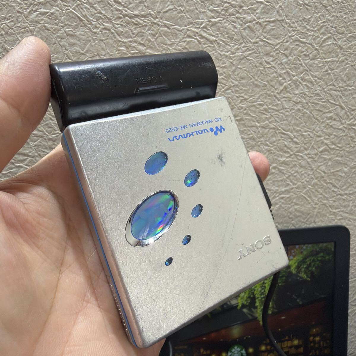 ソニー SONY MDウォークマン MDプレーヤー MZ-E520 動作品
