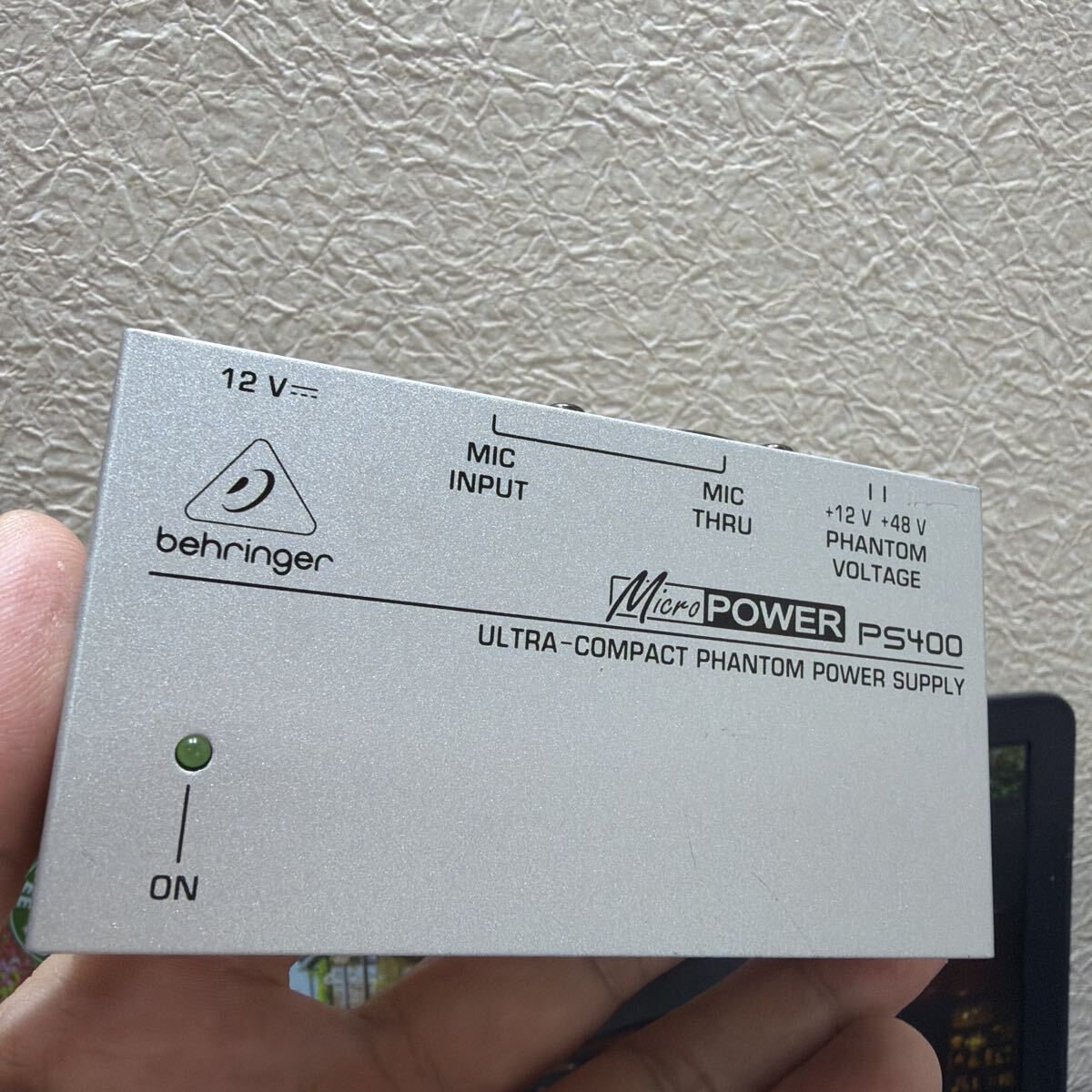 Behringer　Micro POWER　PS400 動作品　本体のみ