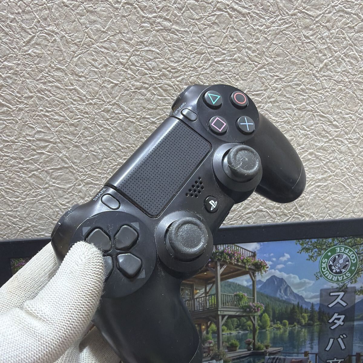 PS4 SONY ワイヤレスコントローラー　動作品　同梱可能