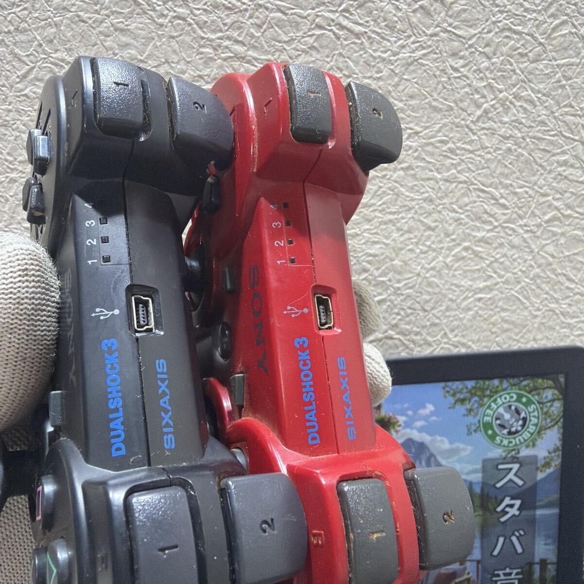 PS3 ワイヤレスコントローラー　2個セット　動作品