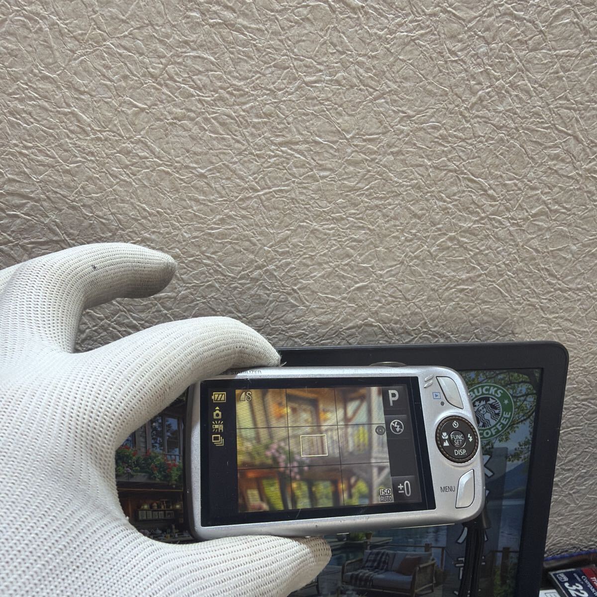 CANON キャノン コンパクトデジタルカメラ　IXY 930IS バッテリー　SDカード16GB付き　動作品