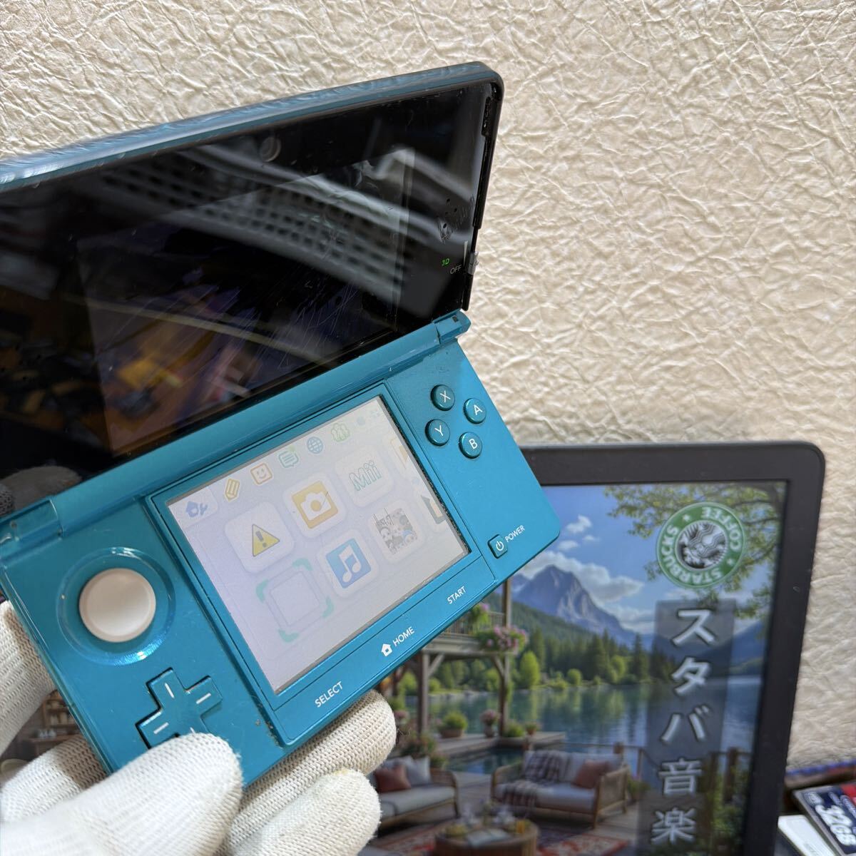任天堂 ニンテンドー3DS 通電済み　現状品