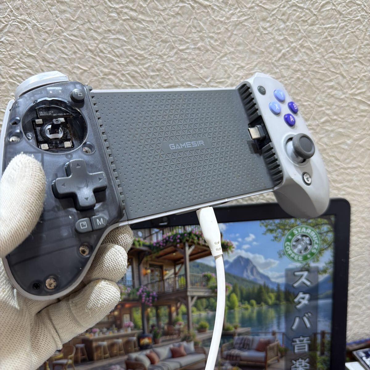 GameSir モバイルゲームコントローラー Type-C 通電済み