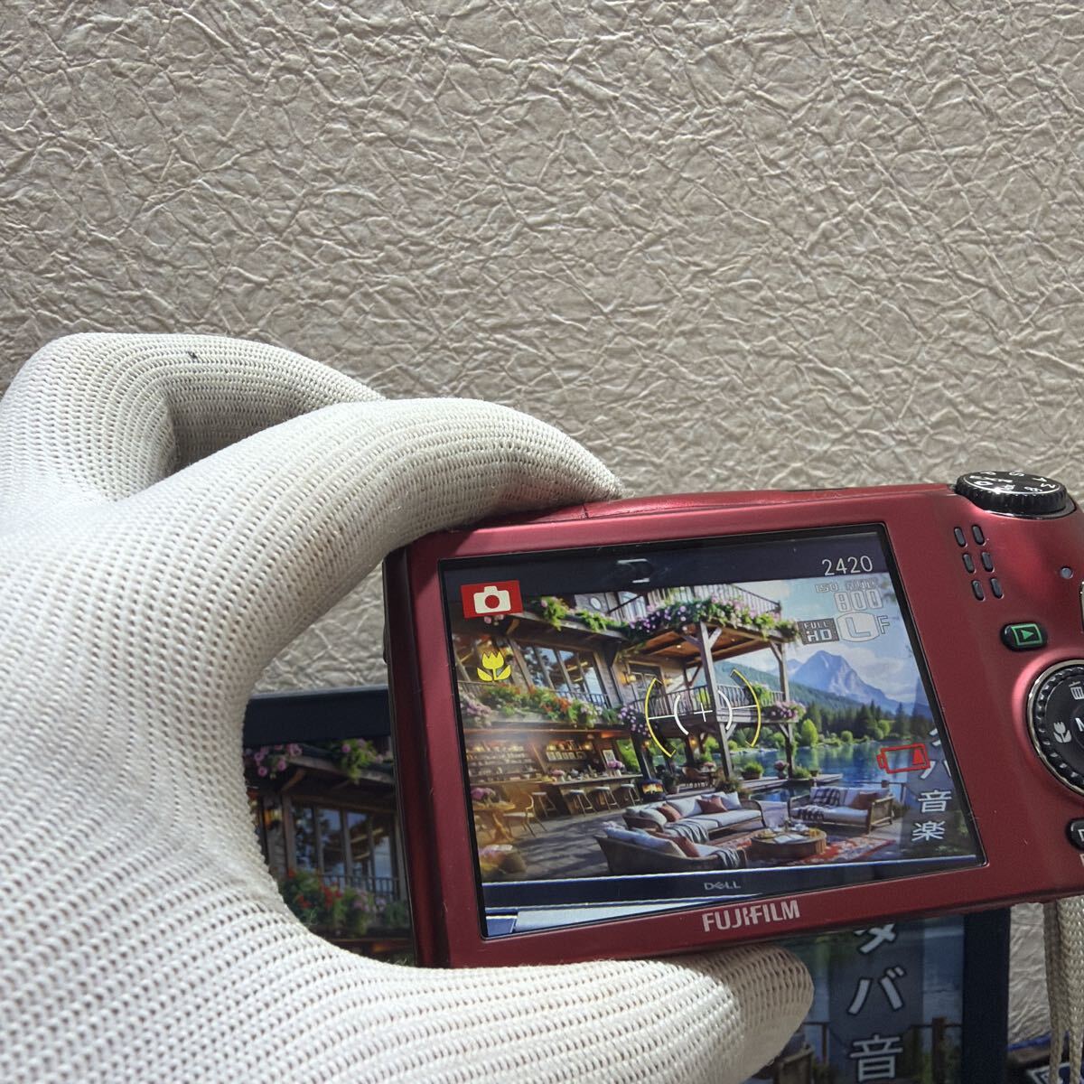フジフィルム FUJIFILM FINEPIX F900EXR デジタルカメラ バッテリー　SDカード16GB 付き　動作品