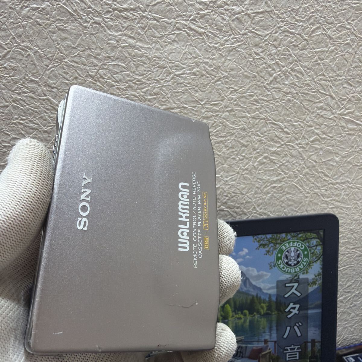 SONY WM-701C ソニー カセットプレーヤー WALKMAN ウォークマン　通電　確認済み　電池付き　動作は未確認