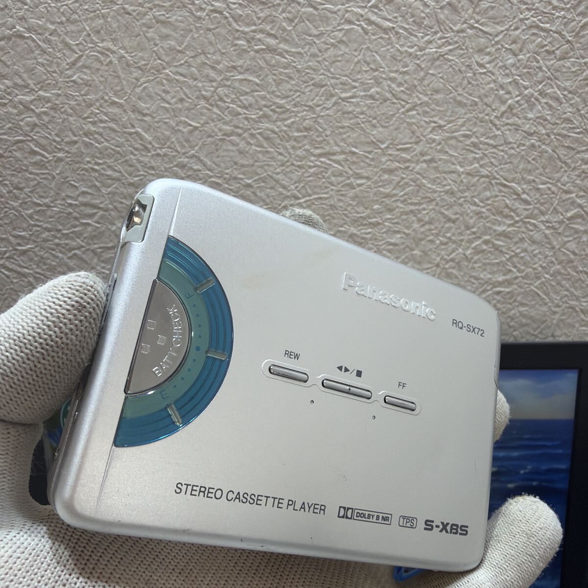 パナソニック Panasonic カセットプレーヤー RQ-SX72 通電　済み