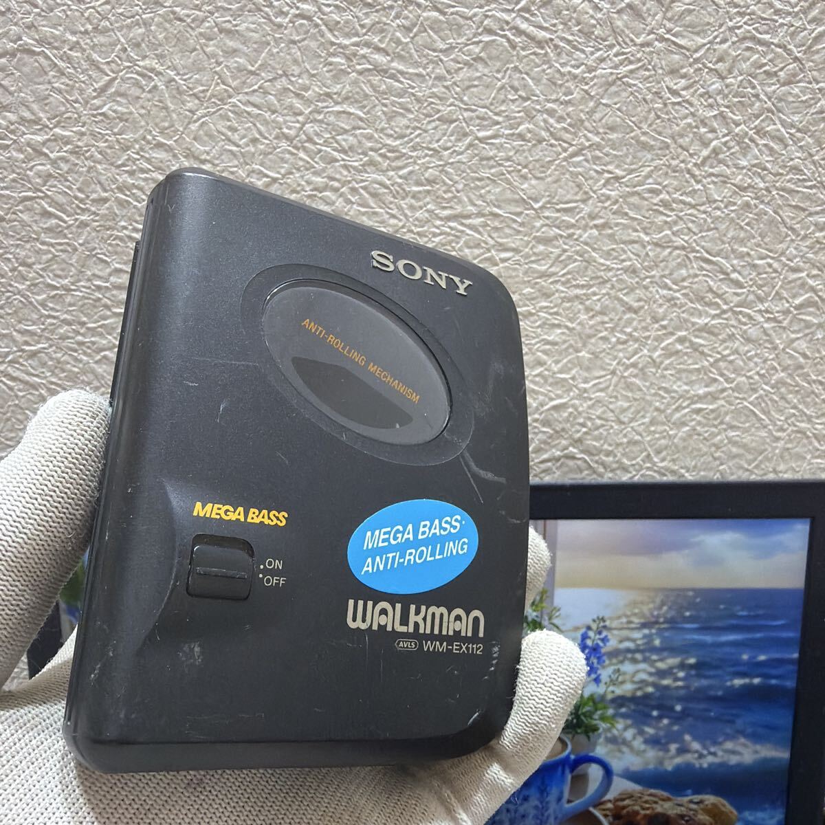 SONY ソニー WALKMAN カセットウォークマン WM-EX112 通電済み