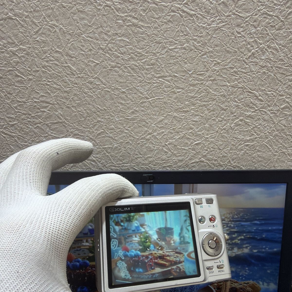 CASIO カシオ デジタルカメラ EXILIM EX~Z57 バッテリー　SDカード付き　動作品