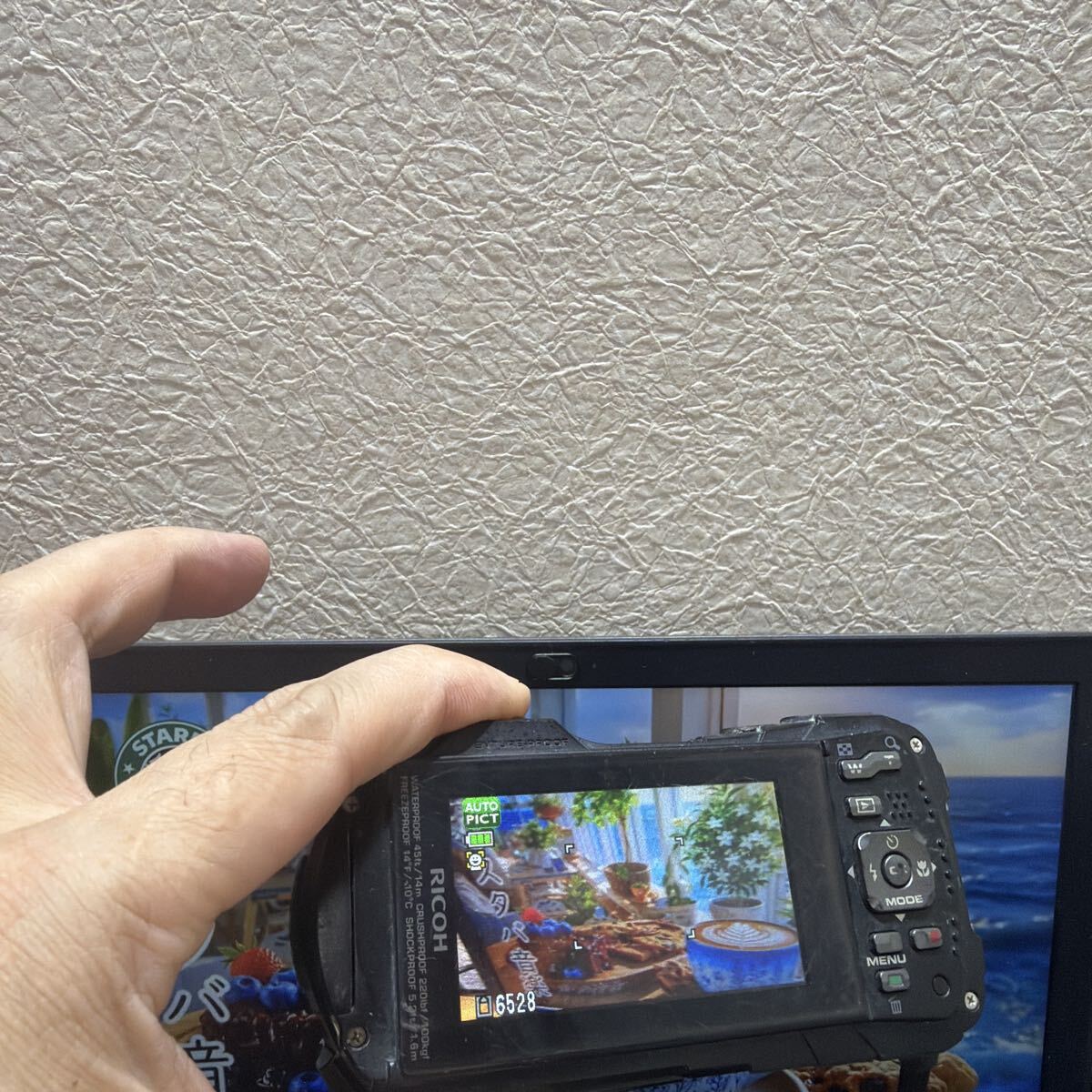 RICOH デジタルカメラ　WG~60 バッテリー付き　動作品