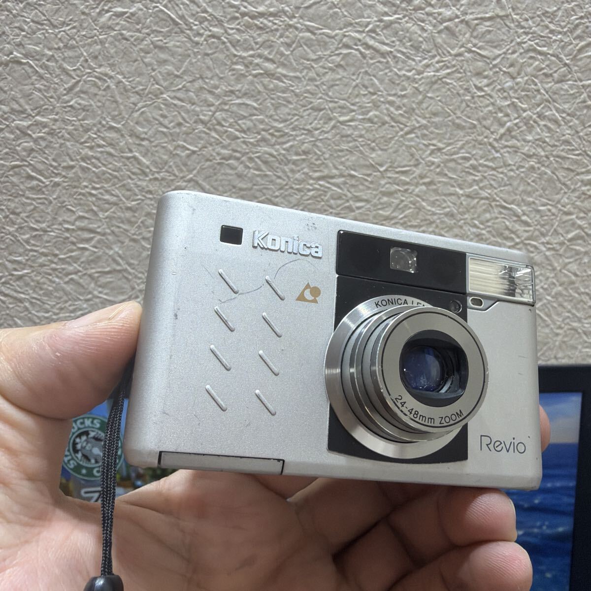 Konica Revio Compact Film Camera 通電　シャッター　ズーム　フラッシュ確認済み