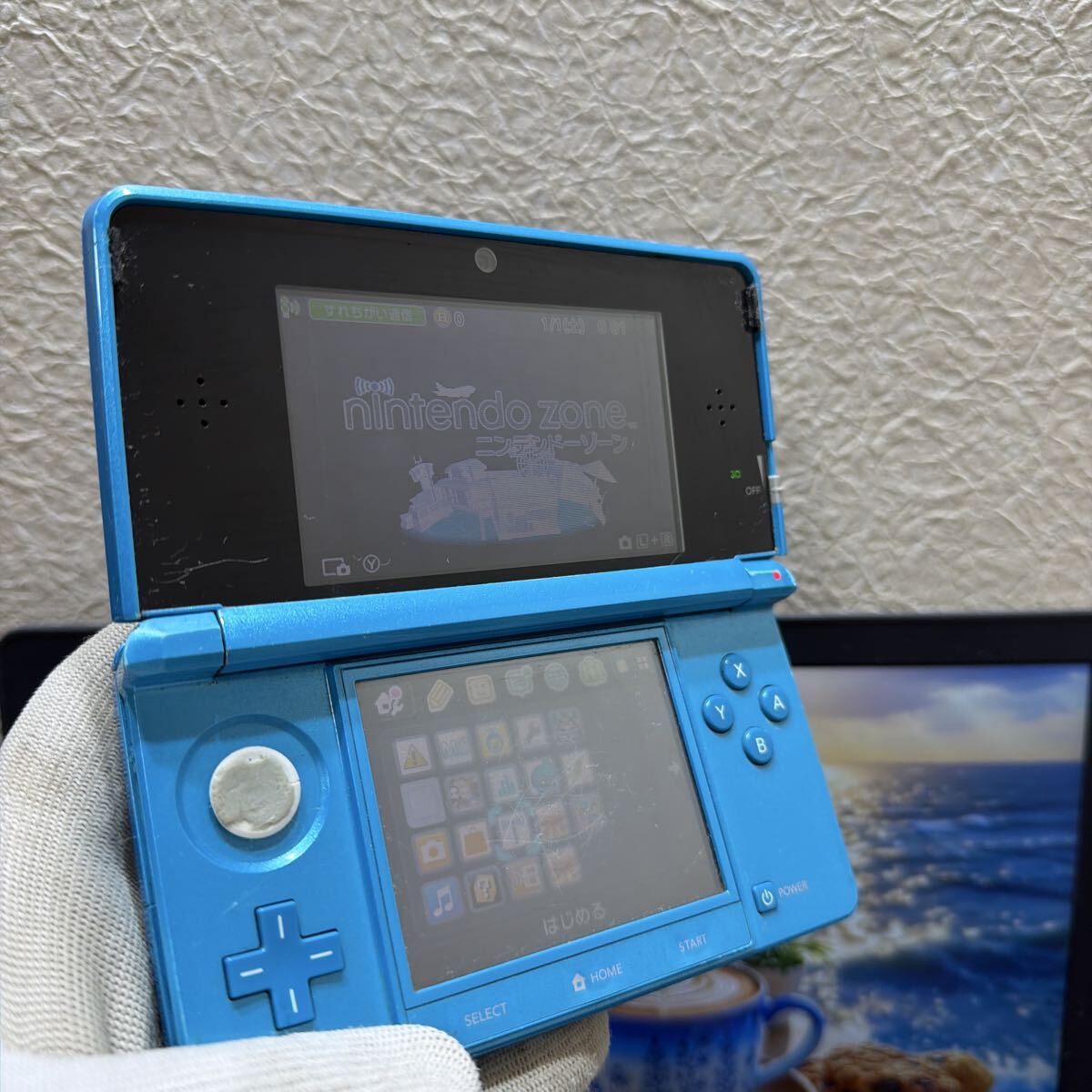 任天堂 ニンテンドー3DS アダプター付き　動作品