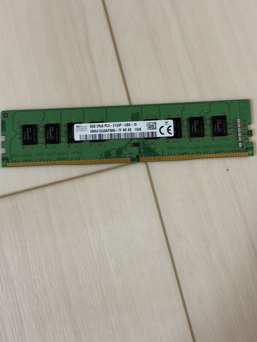 Hynix DDR4 デスクトップ用メモリ　8GB 動作品