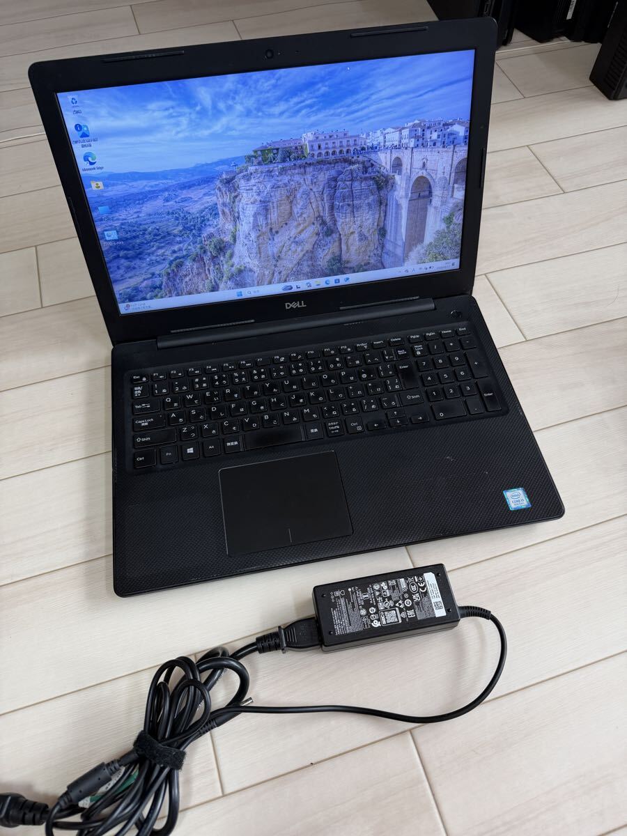 DELL Vostro 3580 Core i5-8265U メモリー4GB SSD 256GB アダプター付き　動作品　80サイズ
