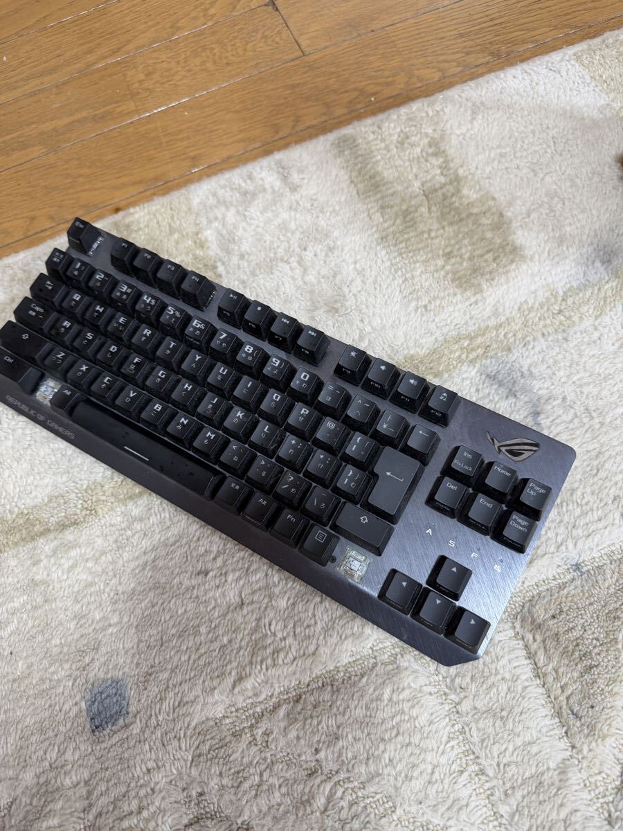 ASUS ROG Strix Scope TKXゲーミングキーボード　ジャンク　80サイズ