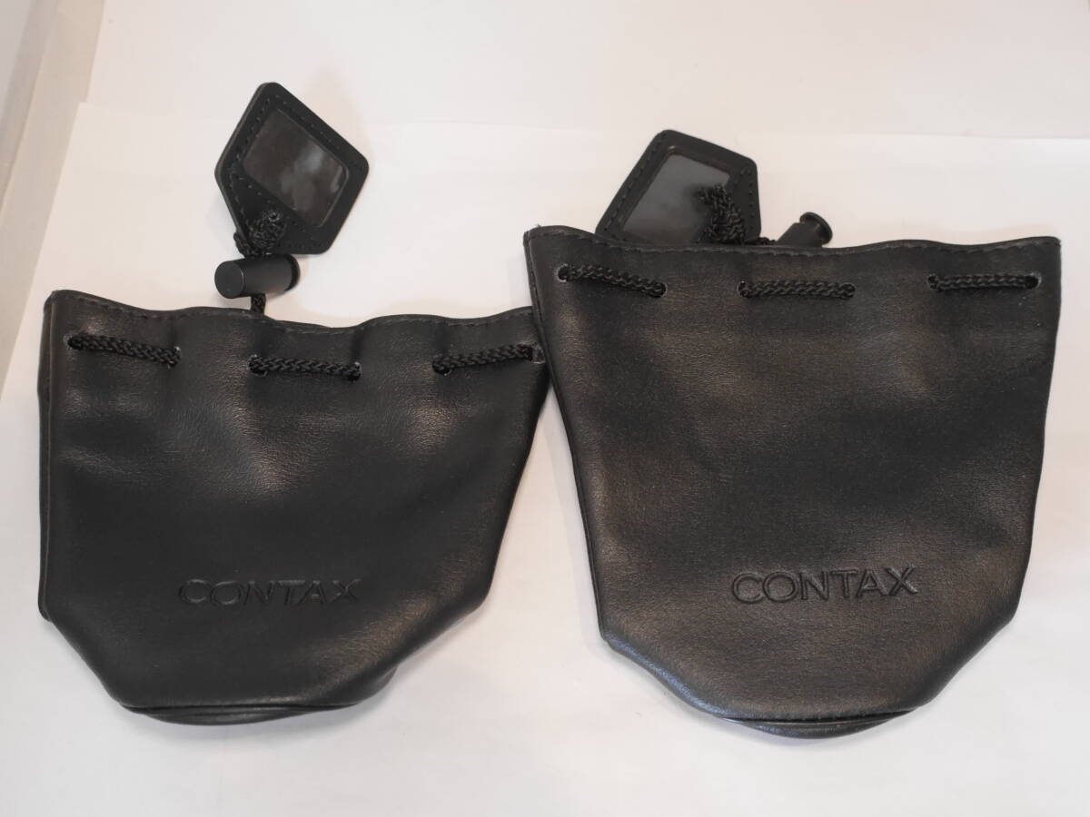 CONTAX コンタックス GCL-1 & GCL-2 純正レンズポーチ G1/G2レンズ用