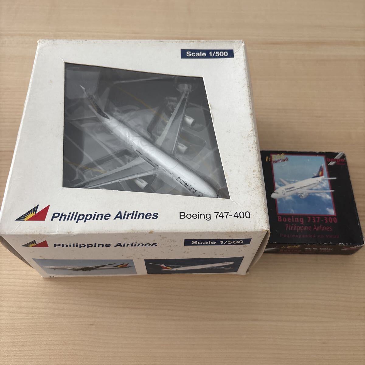 航空機模型 ダイキャスト 飛行機 1/500 ヘルパ herpa Philippine Airlines フィリピン航空 B747-400 A340-300 B737-300 Airbus Boeing