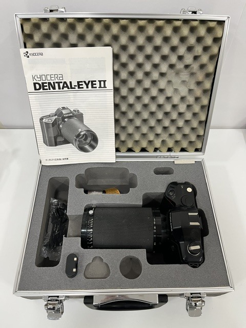 ★1円~★京セラ デンタルアイ２ KYOCERA DENTAL-EYEⅡ100ｍｍ F4 ケース＆説明書＆バッテリー付き