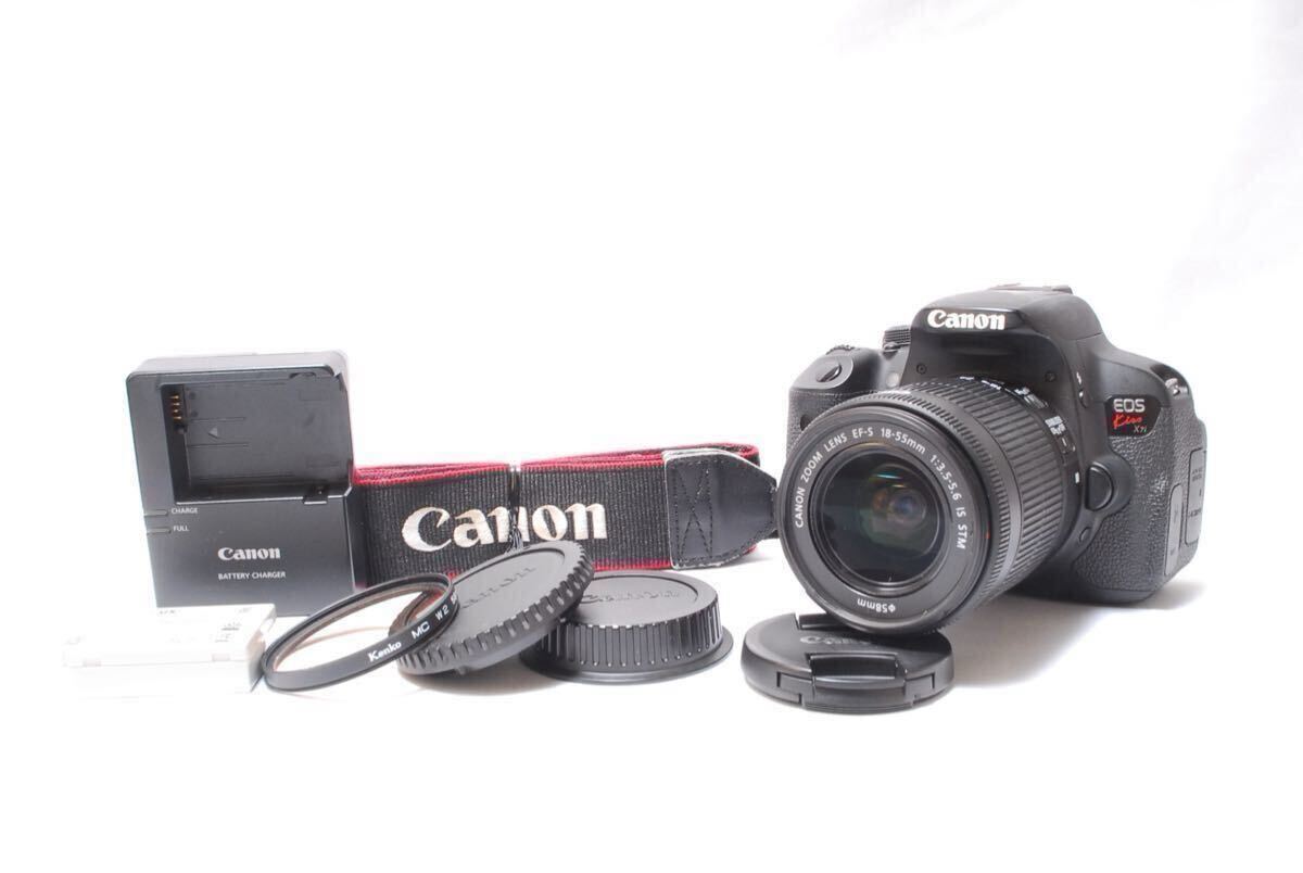 【動作確認済み】Canon EOS Kiss X7i EF-S 18-55mm IS STM レンズキット キャノン