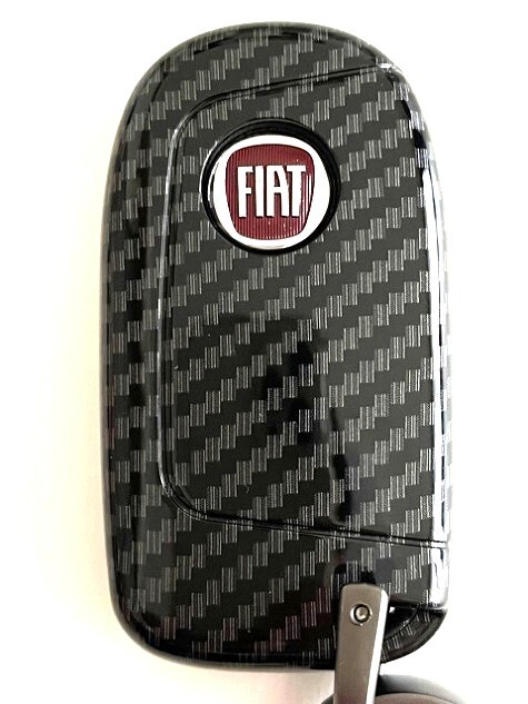 フィアット500X スマートキーケース カーボン柄 軽さ剛性 硬度 耐衝撃性 フィアット キーケース フィアット500X キーケース 1