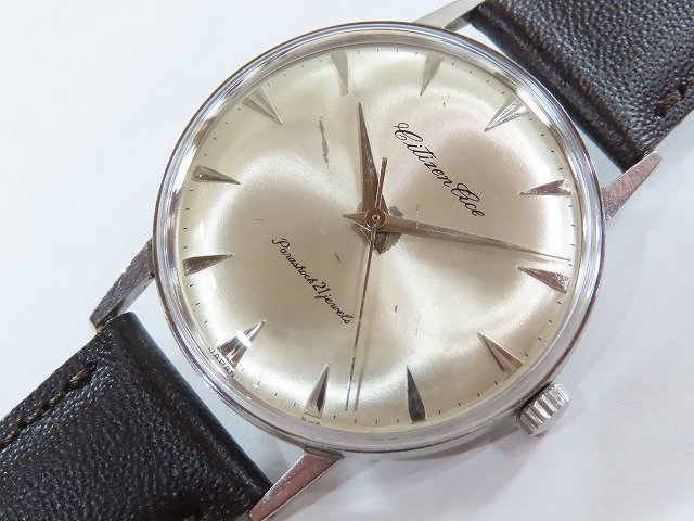★シチズン エース 21石 SS 手巻 アンティーク 現状中古品★