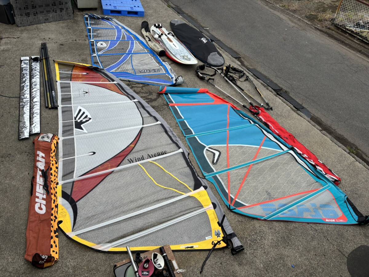 ID9803: BJADE GAASTRA等 ウィンドサーフィン BJADE GAASTRA 一式 神奈川県相模原市
