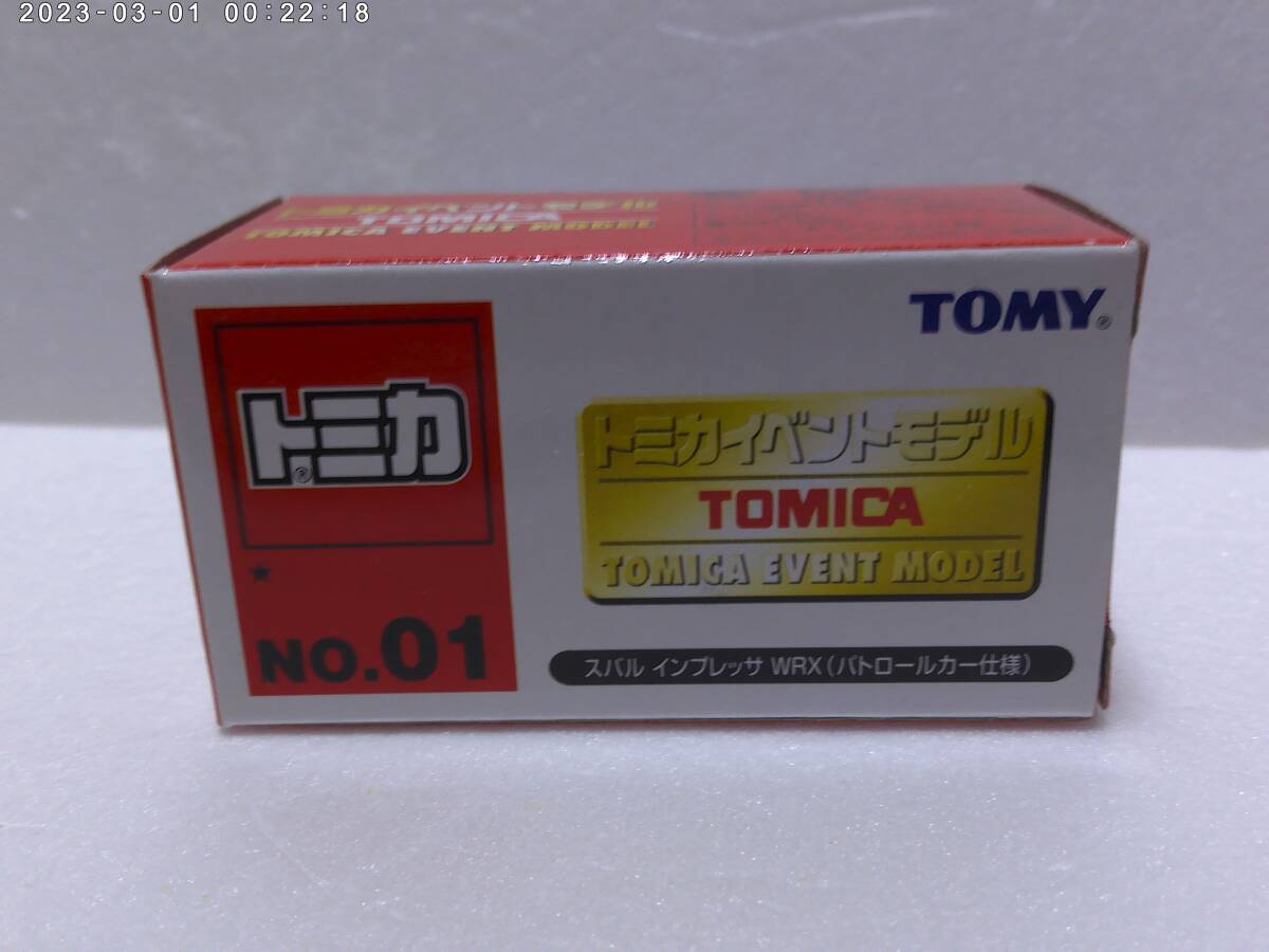 トミー　トミカ イベント モデル　スバル インプレッサ ＷＲＸ（パトローカー仕様）