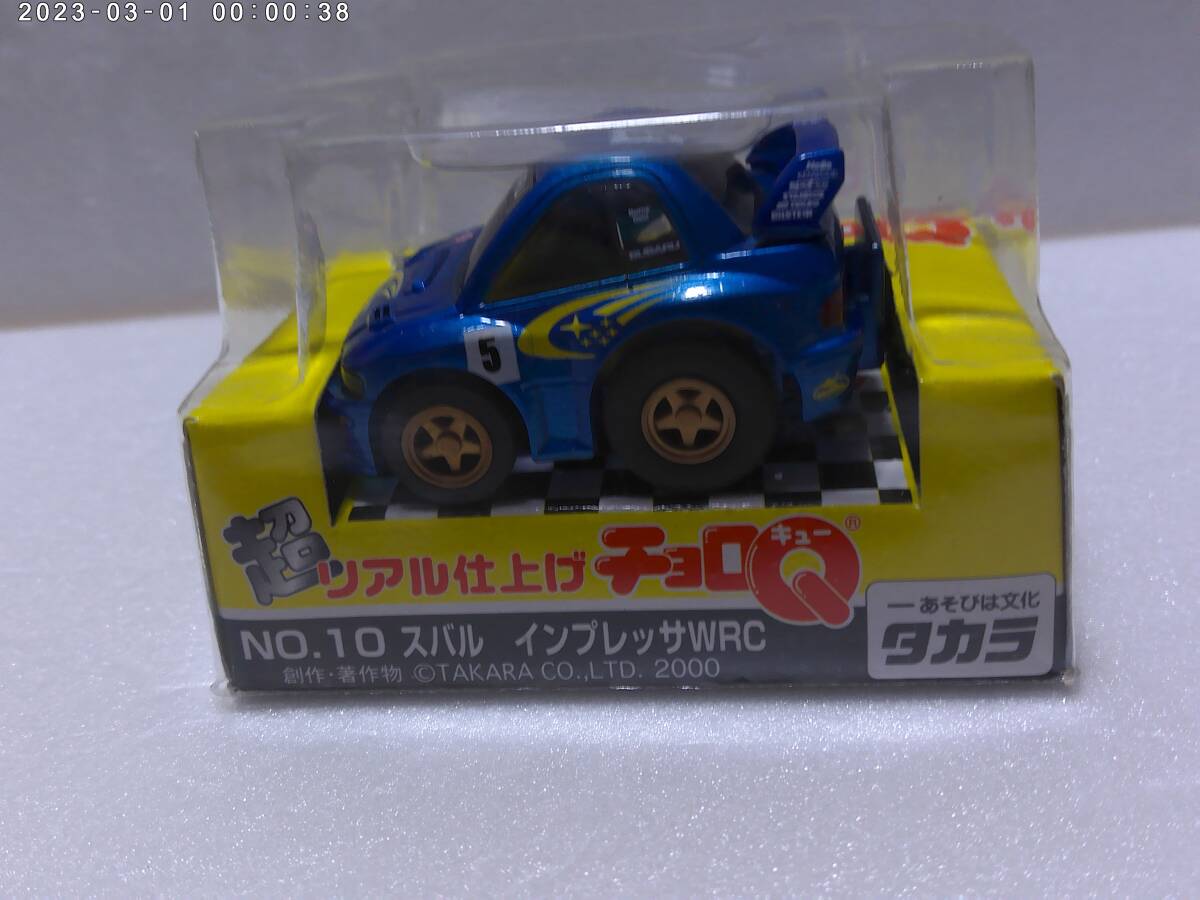 タカラ　超リアル仕上 チョロ　スバルインプレッサＷＲＸ　2000